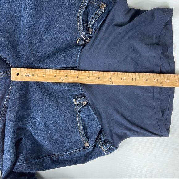 GAP
1969 Maternity Authentic Best Girlfriend Jeans Dark Blue Wash Size 29 - Picture 9 of 11